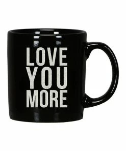 Primitives by Kathy | Black 'Love You More' Mug