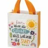 Primitives by Kathy | Yellow & Blue 'Believe in the Sun' Daily Tote