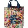 Primitives by Kathy | Purple & Pink Floral 'You Can Do This' Daily Tote