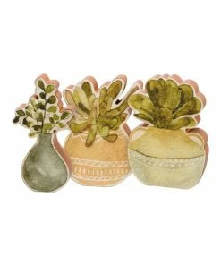 Primitives by Kathy | Green & Tan Succulent Shelf Sitter Décor Set