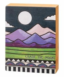 Primitives by Kathy | 'Chase The Moon' Box Sign