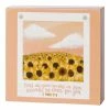 Primitives by Kathy | Pink & Yellow 'Cares for You' Box Sign