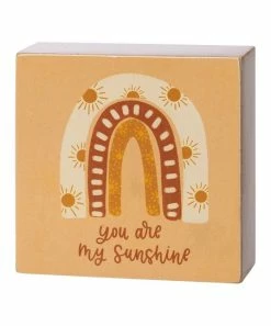 Primitives by Kathy | Orange 'My Sunshine' Box Sign
