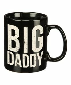 Primitives by Kathy | Black & White 'Big Daddy' Mug