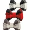 Primitives by Kathy | Black & White Small Buffalo Check Pet Bow-Tie Set