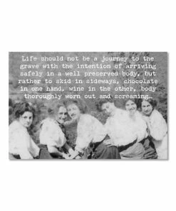 Primitives by Kathy | Black & White Woo Hoo Greeting Card