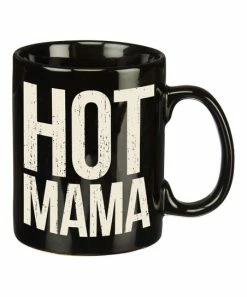 Primitives by Kathy | Black & White 'Hot Mama' Mug