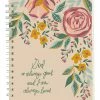 Primitives by Kathy | Tan & Red Multicolor Floral 'Always Loved' Notebook