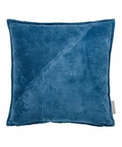 Primitives by Kathy | Blue Velvet Throw Pillow