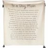 Primitives by Kathy | Cream 'To a Dog Mom' Throw