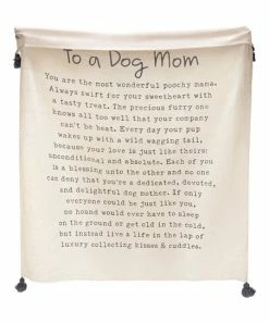 Primitives by Kathy | Cream 'To a Dog Mom' Throw