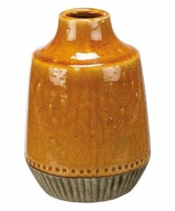 Primitives by Kathy | Mustard Ceramic Vase