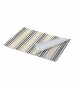Primitives by Kathy | Blue Stripe Paper Place Mat