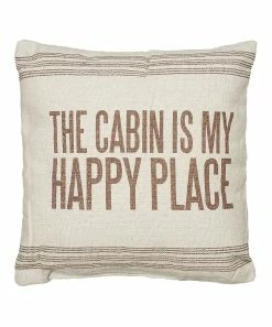 Primitives by Kathy | 'Happy Place' Throw Pillow