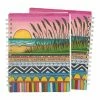 Primitives by Kathy | Pink & Blue 'Kindness Changes Everything' Sunset Spiral Notebook