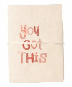 Primitives by Kathy | Cream 'You Got This' Journal