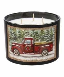 Primitives by Kathy | Black Multicolor Truck Jar Candle