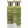 Primitives by Kathy | Green 'No Reason to Stay Home' Insulated Bottle