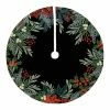 Primitives by Kathy | Black & Green Festive Foliage Tree Skirt