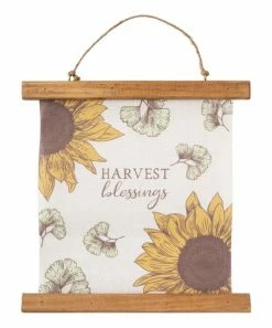 Primitives by Kathy | Brown Sunflower 'Harvest Blessings' Wall Décor