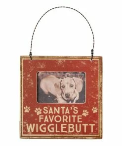 Primitives by Kathy | Red & Brown 'Santa's Favorite' Frame