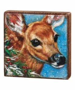 Primitives by Kathy | Brown Deer Block Sign