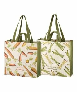Primitives by Kathy | Orange 'I Don't Carrot All' Tote Set