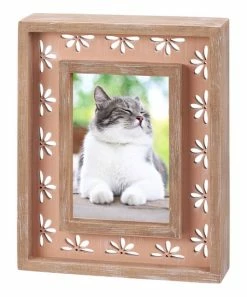 Primitives by Kathy | Beige Floral Inset Box Frame