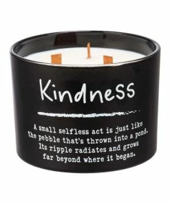 Primitives by Kathy | Black 'Kindness' Jar Candle