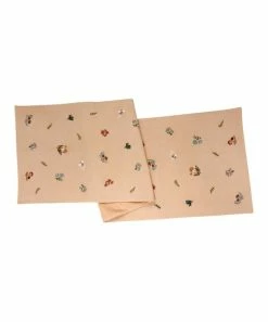 Primitives by Kathy | Brown Mushroom Toss Table Runner