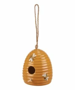 Primitives by Kathy | Yellow Beehive Birdhouse Décor