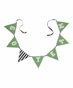 Primitives by Kathy | Green 'Go Team' Pennant Banner