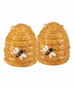 Primitives by Kathy | Yellow Beehive Salt & Pepper Shaker Set