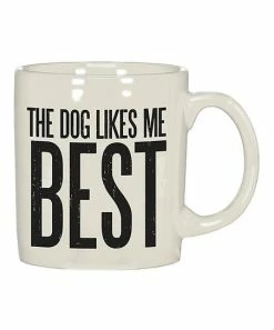 Primitives by Kathy | 'The Dog Likes Me Best' Mug
