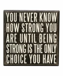 Primitives by Kathy | Strong Wall Sign