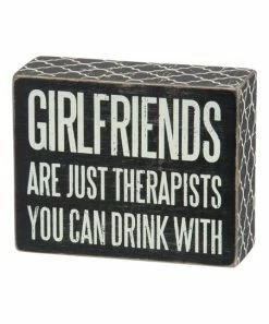 Primitives by Kathy | 'Girlfriends' Box Sign
