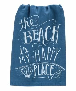 Primitives by Kathy | 'My Happy Place' Dish Towel