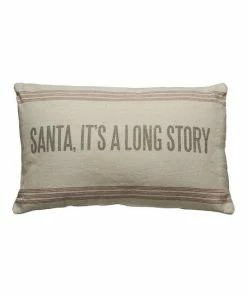 Primitives by Kathy | 'Long Story' Linen Throw Pillow