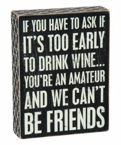 Primitives by Kathy | 'If You Have to Ask' Wood Box Sign