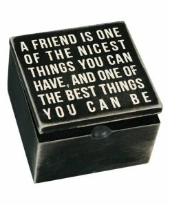 Primitives by Kathy | Box Sign Box - A Friend Is