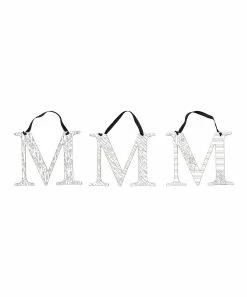 Primitives by Kathy | M Color-In Ornament - Set of Three