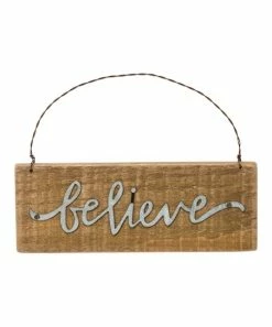 Primitives by Kathy | 'Believe' Wall Art