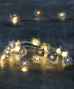 Primitives by Kathy | Cat String Light