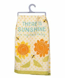 Primitives by Kathy | 'Sunshine in My Soul' Dish Towel