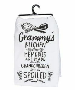 Primitives by Kathy | White 'Grammy's Kitchen' Dish Towel