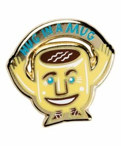 Primitives by Kathy | 'Hug in a Mug' Enamel Pin