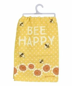 Primitives by Kathy | 'Bee Happy' Dish Towel