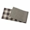 Primitives by Kathy | Gray & Cream Buffalo Check Table Runner