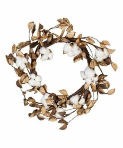 Primitives by Kathy | 20" Cotton Wreath