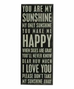 Primitives by Kathy | 'You Are My Sunshine' Block Sign